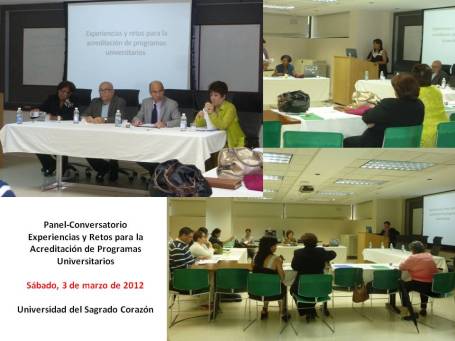 Panel acreditacion 2012