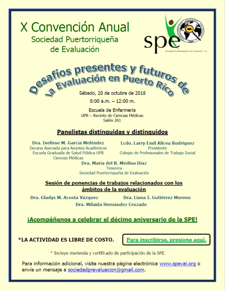 Anuncio - Convención 2018